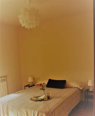 Cama o camas de una habitación en Vergarillas 1