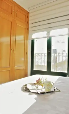 Cama o camas de una habitación en Vergarillas 1