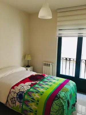 Cama o camas de una habitación en Vergarillas 1