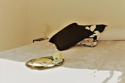 Cama o camas de una habitación en Vergarillas 1