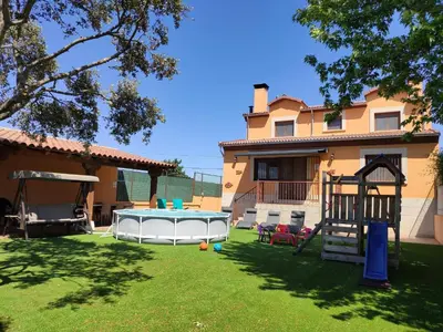 Jardín al aire libre en Casa Rural & SPA Mirador Sierra de Béjar