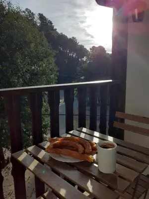 Un balcón o terraza de La Estrella de Gredos