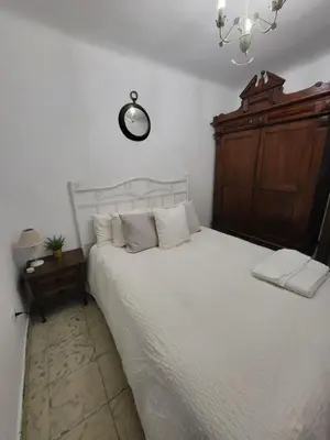Cama o camas de una habitación en La Estrella de Gredos