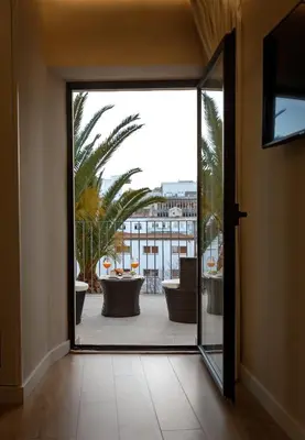Un balcón o terraza de Cáceres Deluxe