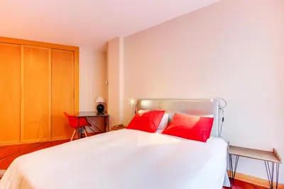 Cama o camas de una habitación en VUT San Nicolás