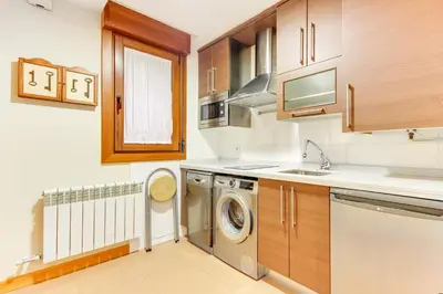 Una cocina o zona de cocina en VUT San Nicolás