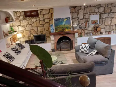 Zona de estar de El Campillo