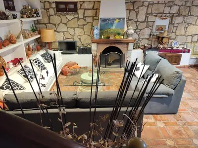 Zona de estar de El Campillo