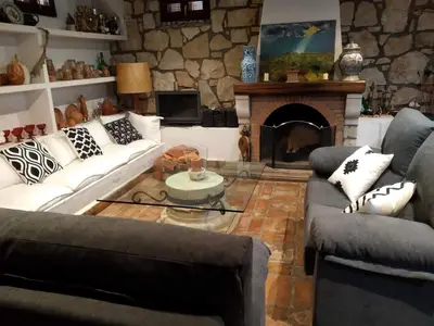 Zona de estar de El Campillo
