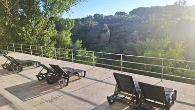Paisaje cerca de este hotel