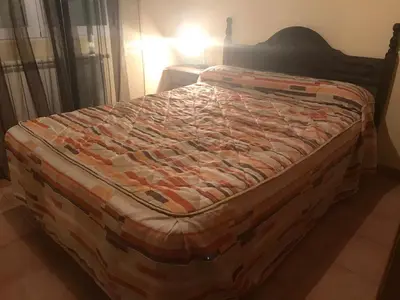 Cama o camas de una habitación en Casas Encinares