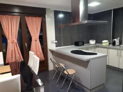 Una cocina o zona de cocina en Villa Miranda
