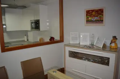 Una cocina o zona de cocina en Apartamento Edificio Plaza Gran Vía