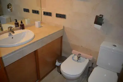 Un baño de Apartamento Edificio Plaza Gran Vía