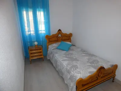Cama o camas de una habitación en APARTAMENTOS DAYMA