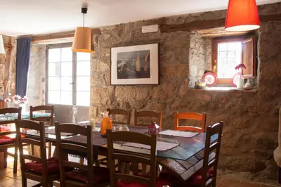 Zona de estar de Posada Palacio Manjabalago