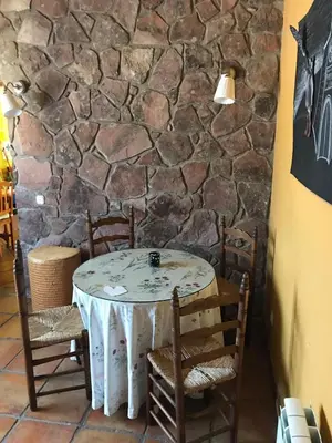 Zona de estar de Casa Rural Los Robles
