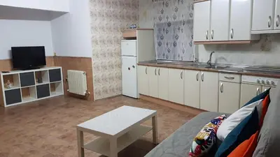 Una cocina o zona de cocina en Apartamento turístico Dayma 2