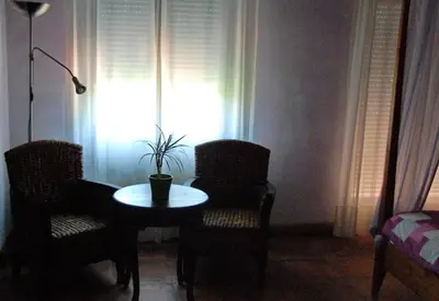 Zona de estar de Posada Tresmentiras