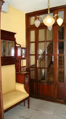 Zona de estar de CASA RURAL PIEDRAHÍTA ( ART DÉCO )