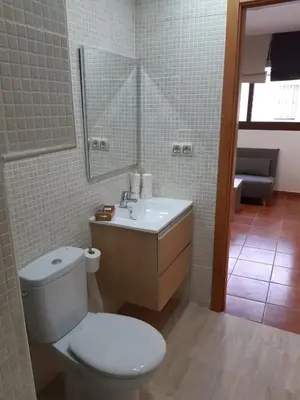Un baño de APARTAMENTOS FUENTE ARRIBA