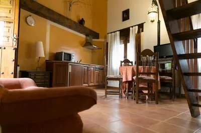 Una cocina o zona de cocina en La Troje Oropesana