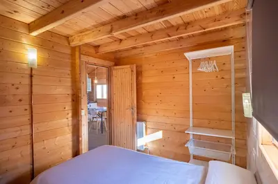 Cama o camas de una habitación en Villas de Arribes