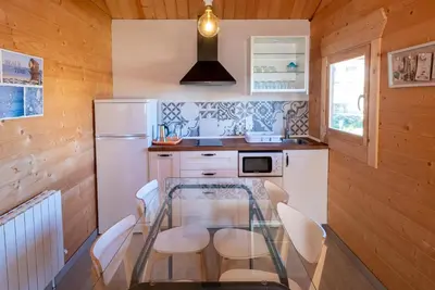 Una cocina o zona de cocina en Villas de Arribes