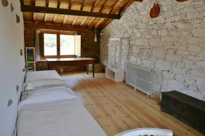 Cama o camas de una habitación en La Casa de Salce