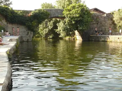 Vista de un río cerca de este apartamento