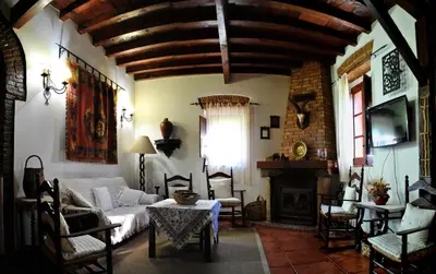Zona de estar de Casa Rural Finca Umbría
