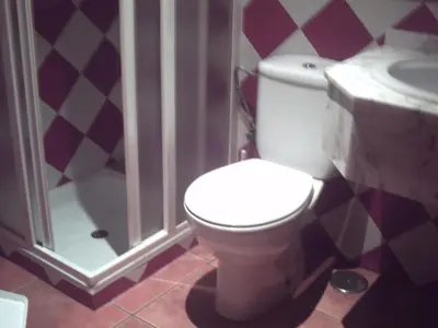 Un baño de Casa Rural La Breña