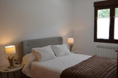 Cama o camas de una habitación en Apartamento Almanzor