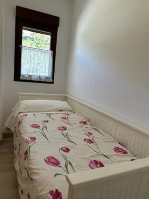 Cama o camas de una habitación en Apartamento Almanzor