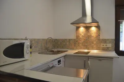Una cocina o zona de cocina en Apartamento Almanzor