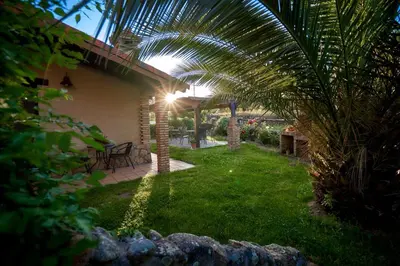 Jardín al aire libre en La Cañada del Valle del Jerte