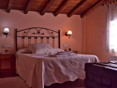 Cama o camas de una habitación en La Cañada del Valle del Jerte