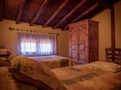 Cama o camas de una habitación en La Cañada del Valle del Jerte