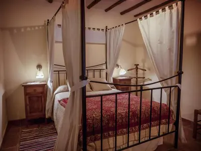 Cama o camas de una habitación en La Cañada del Valle del Jerte