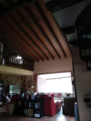 Zona de estar de Casa Valentina