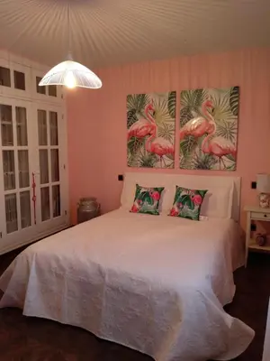 Cama o camas de una habitación en Casa Valentina