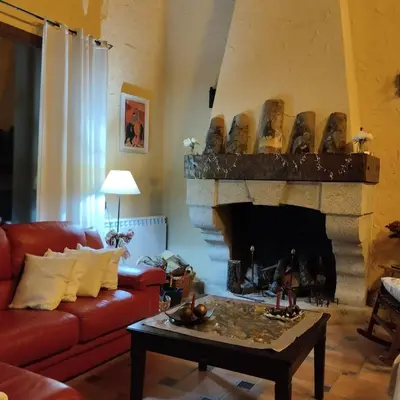 Zona de estar de Casa Valentina