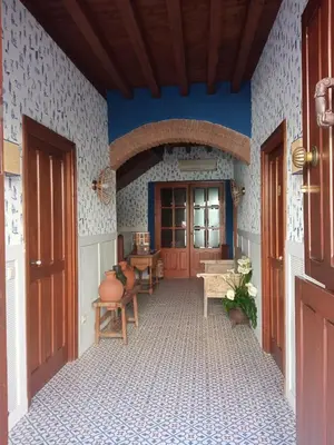 Zona de estar de Posada Albarea