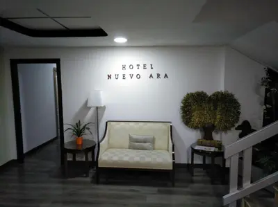 Zona de estar de Hotel Nuevo Ara