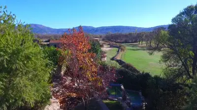 Paisaje cerca of this country house