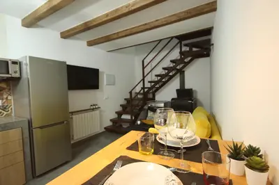 Una cocina o zona de cocina en La Rosa de los Vientos