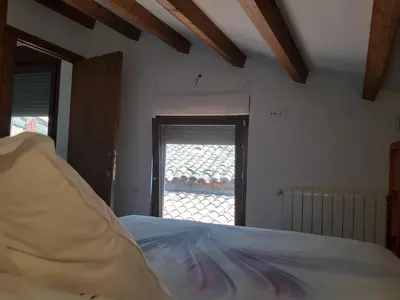 Cama o camas de una habitación en La Rosa de los Vientos