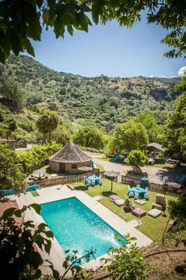 Paisaje cerca of this country house