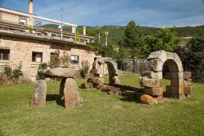 Paisaje cerca of this country house