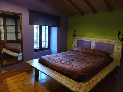 Cama o camas de una habitación en Casa Almenara
